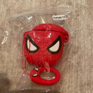Spider-Man Red AirPods 1/2 Case for Kids